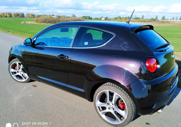 Alfa Romeo Mito cena 21650 przebieg: 143900, rok produkcji 2010 z Lublin małe 667